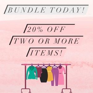 ✨BUNDLE TODAY!✨ 20% off 2 or more items!